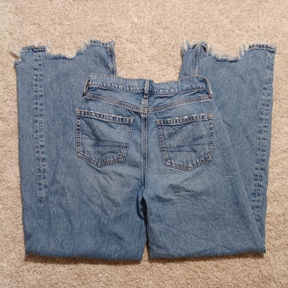 American Eagle Super High Rise Baggy Wide Leg Jeans - Picture 7 of 9